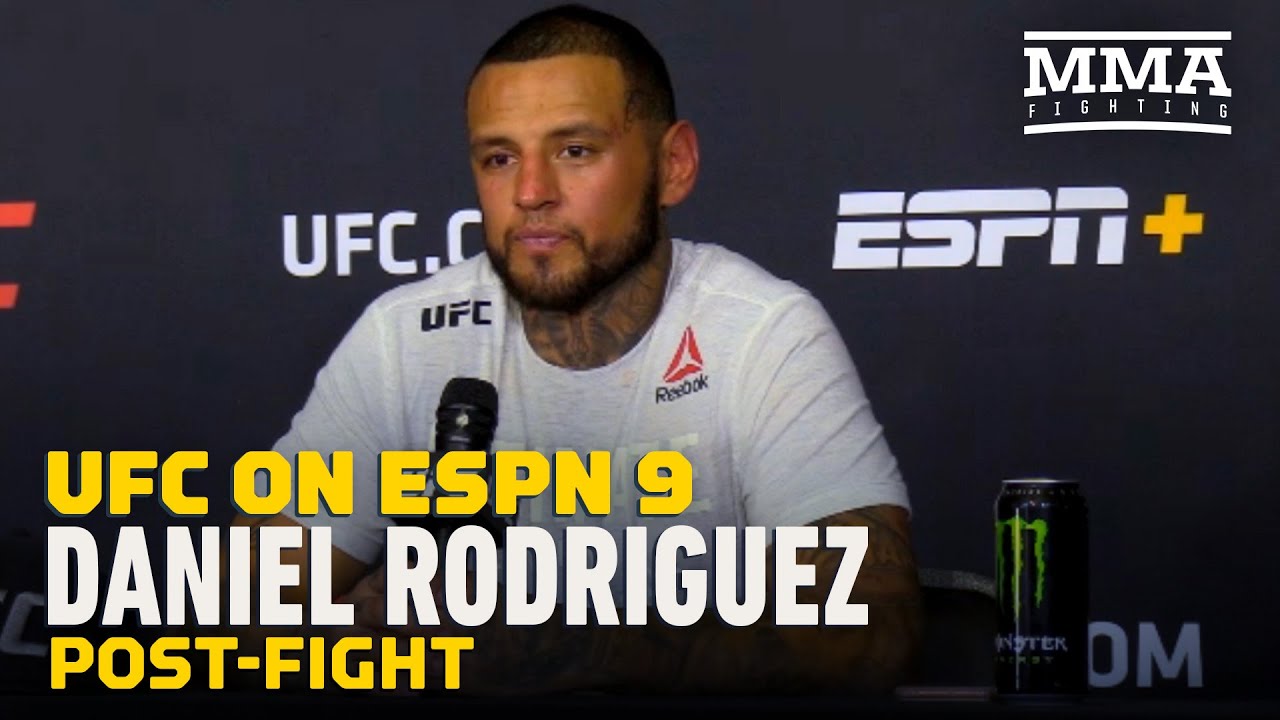 UFC on ESPN 9 Daniel Rodriguez Wanted to Honor Kobe Bryant with