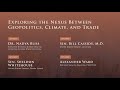 Exploring the Nexus Between Geopolitics, Climate, and Trade