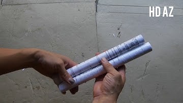 Paper nunchaku | thử làm côn nhị khúc từ giấy