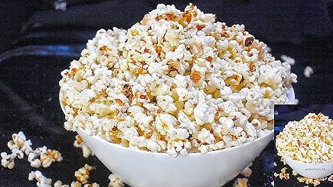 MILK and SUGAR POPCORN ON A STOVE  (How to make sweet popcorn in a pot) No machine Needed