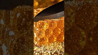 Satisfying Honeycomb Crunch 🍯 #shorts #asmr