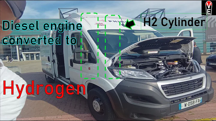 pure hydrogen converted direct h2 injection diesel car H2 kit