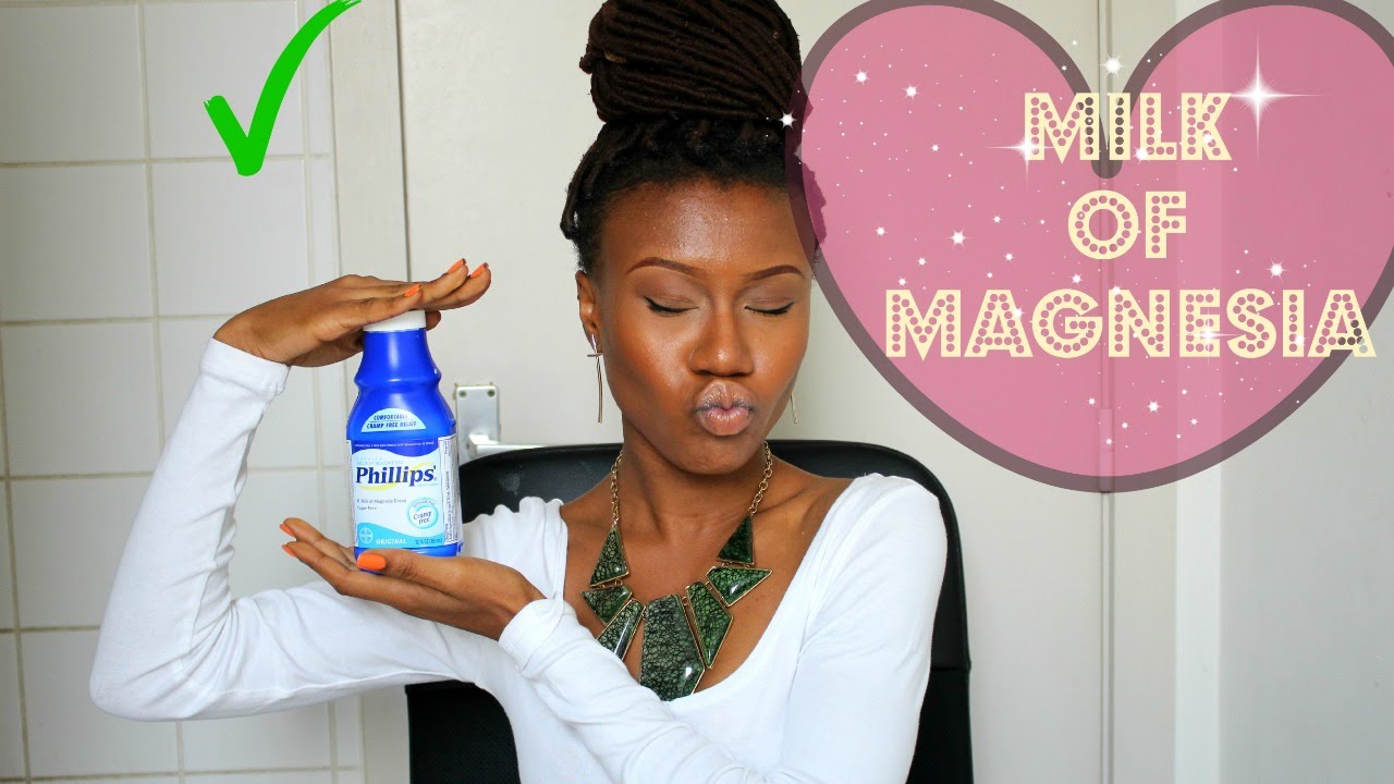 Comment utiliser le Milk of Magnesia / Lait de magnésie + Routine teint  adaptée 