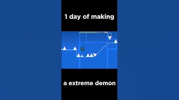 First day of making a extreme demon top 1. #shorts #youtubeshorts #geometrydash #gd