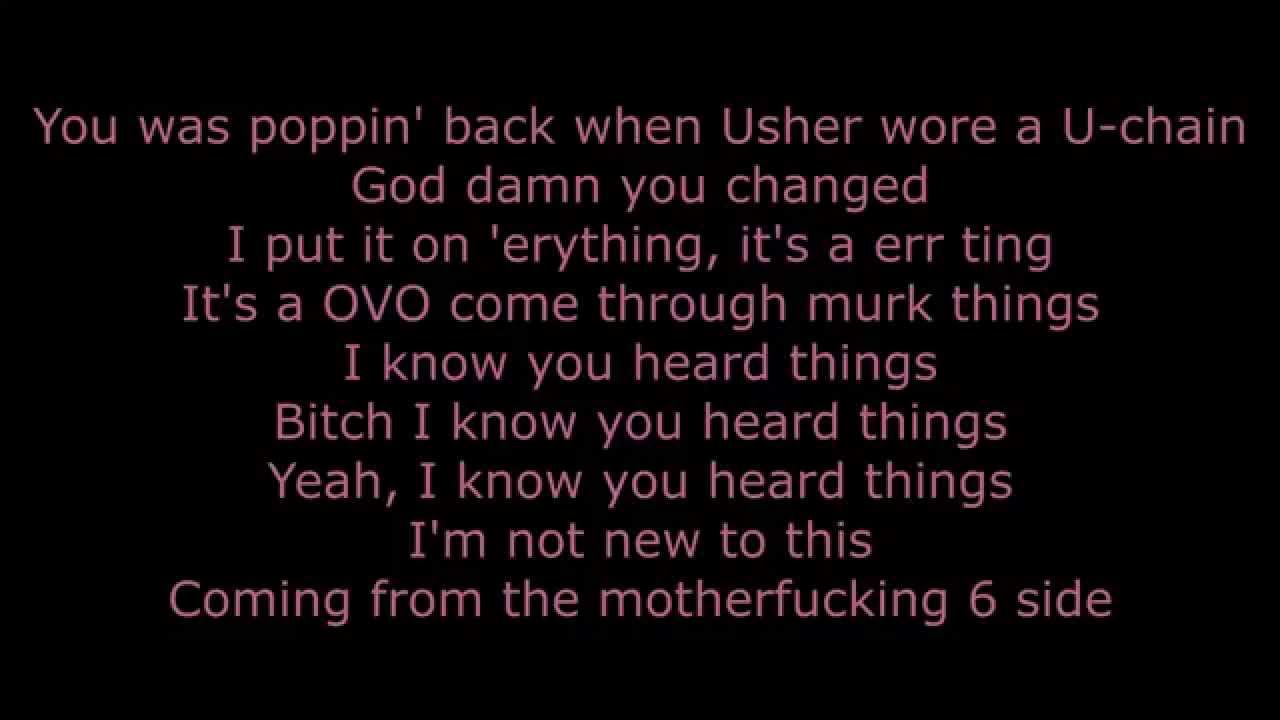 Drake-6 God song (Lyrics) - YouTube