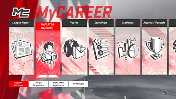 NBA 2k18 - How To See A New Myplayer Attributes Before All The Cutscenes