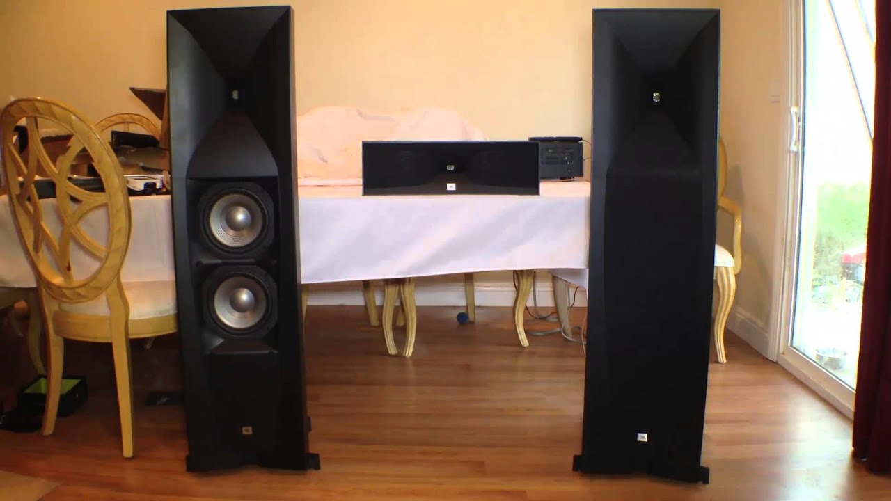 JBL Studio 590BK Speakers Review @JBLaudio