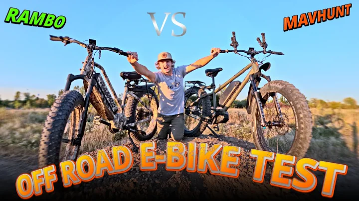 Hunting E-Bike Test | Rambo Bikes v.s. Wyatt Bikes Mavhunt