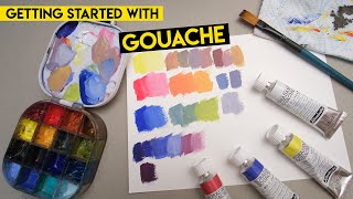 Getting Started with Gouache in 2023 ✶ advice for beginners & my favorites