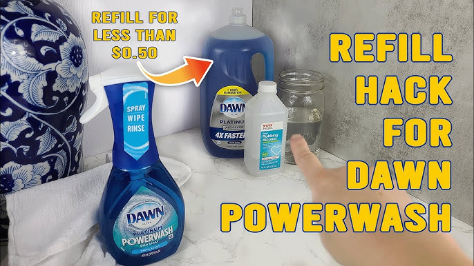 HOMEMADE DAWN POWERWASH for $0.49 // The Secret Ingredient is KEY