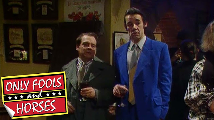 Del Boy Falls Through the Bar | Only Fools and Horses | BBC Comedy Greats