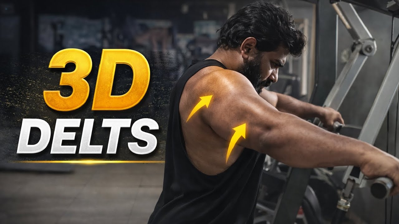 “3D Delts Workout for Massive Shoulder Growth (No Fluff)” | Bro Split Ep - 3