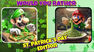 Would you Rather St. Patrick’s Day Edition l St. Patrick’s Day Brain Break l Freeze Dance by PE with Coach Shockley 4,347 views 1 month ago 5 minutes, 48 seconds