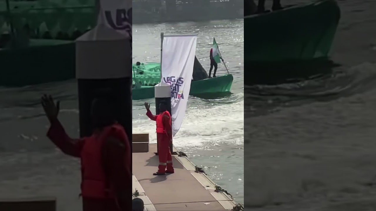 Biggest boat regatta in Africa, welcome to Lagos! ⛵️🇳🇬 
