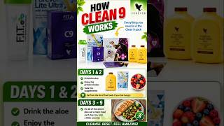 Forever C9 Complete Guide | 9 Days Detox & Weight Loss।#shorts #foreverlivingproducts