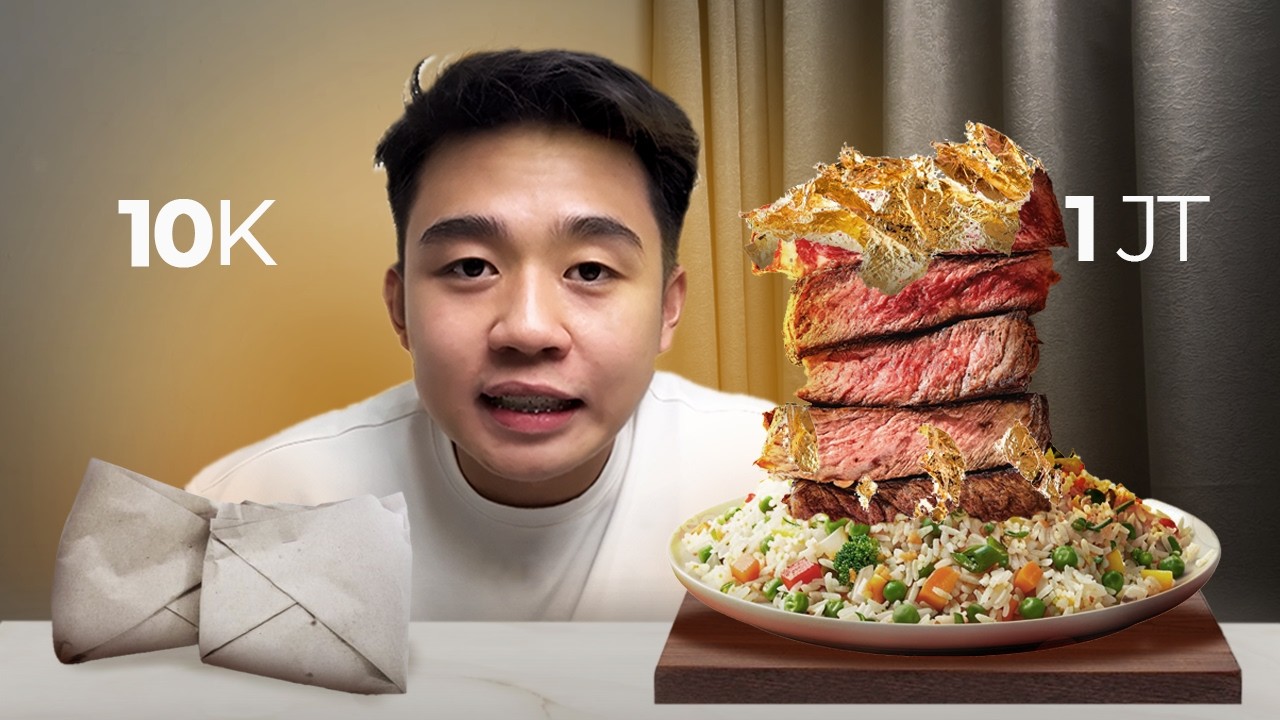 Bandingin Nasi Goreng 10 Ribu sampe 1 Juta !