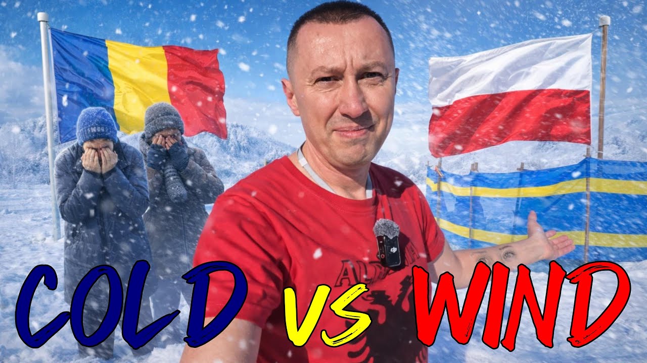 Romanians Fear the Cold… Poles Only Fear the Wind?! 😳🇷🇴🇵🇱