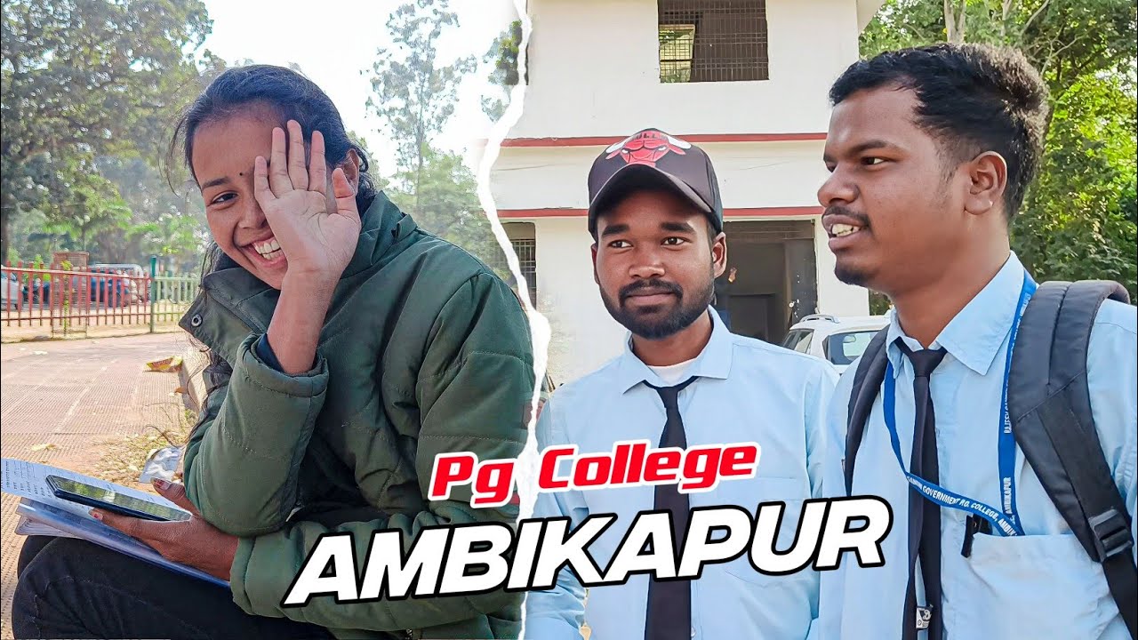 Flirting With cute girls | Pg college Ambikapur | Ambikapur vlog video | Arvind Lakra vlogs