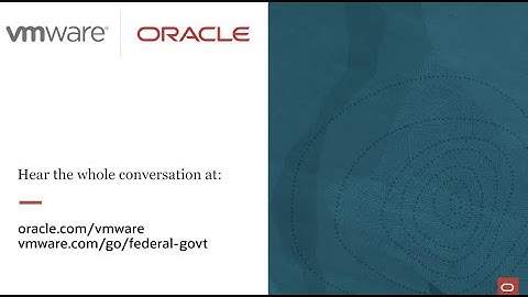 Teaser -- Oracle Cloud VMware Solution - Ready for Today