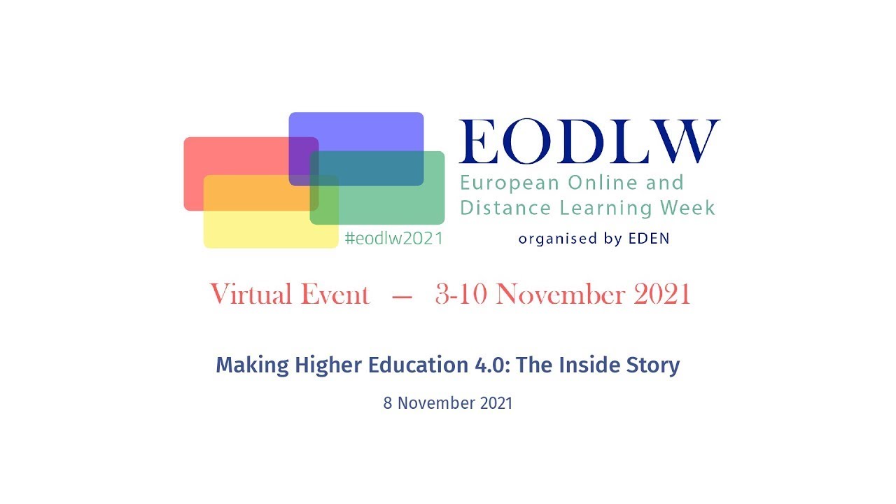 EODLW 2021: Making Higher Education 4.0: The Inside Story