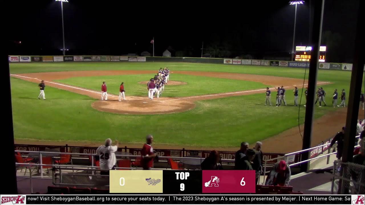 July 13, 2023 Sheboygan A's vs. Menasha Macs YouTube