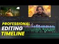 Professional bollywoodhollywood editing timeline breakdown  how they setup their timeline