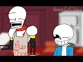 sans tells a joke (gets hit in the head)