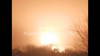 Взрыв На Нефтебазе В Курске, После Атаки Украинских Бпла: Видео. 15.02.2024