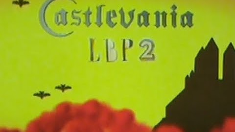 Little Big Planet 2 Castlevania Preview