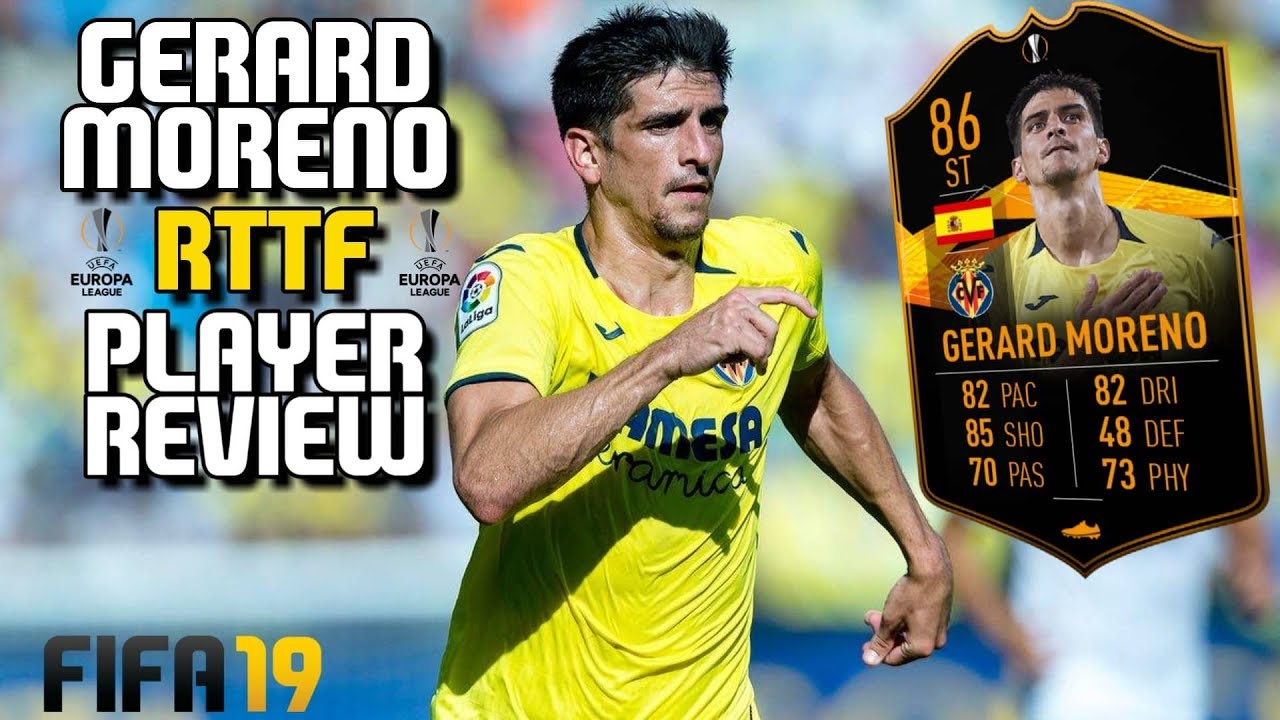 Fifa 19 88 Europa League RTTF Gerard Moreno Review - YouTube