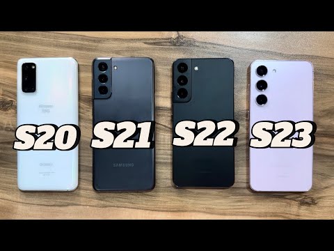 Samsung Galaxy S20 vs S21 vs S22 vs S23