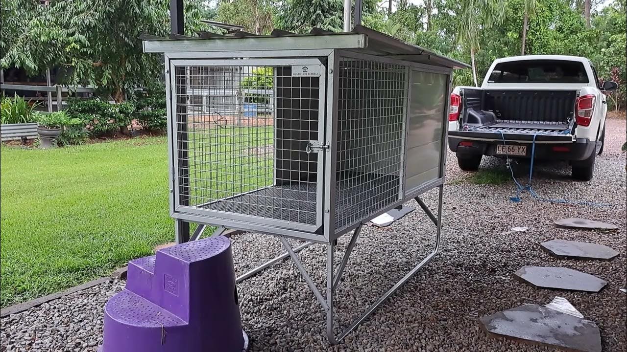 Aussie Dog Kennel assembly. YouTube