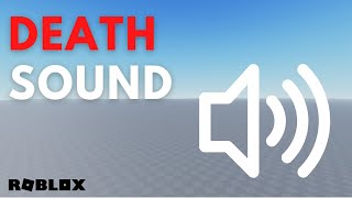 How To Change Death Sound In - Roblox Studio screenshot 3