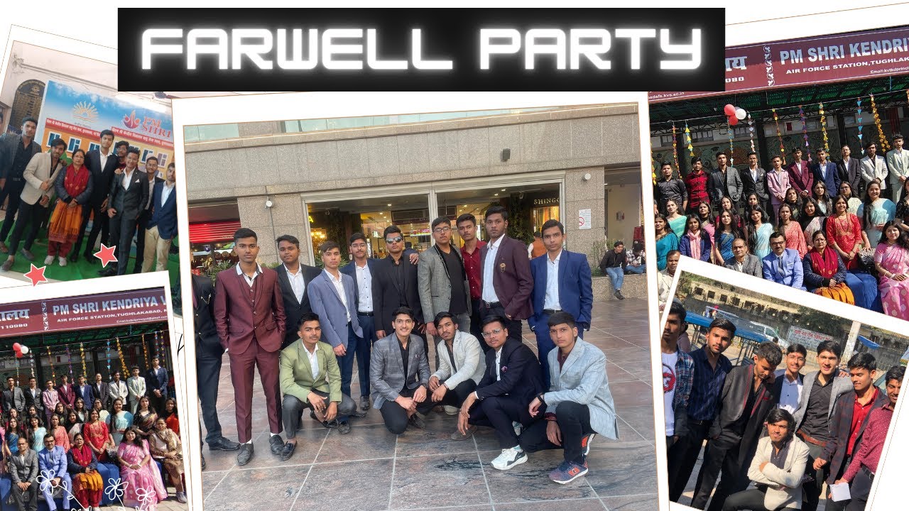 12TH FAREWELL PARTY 🥳🎊//FAREWELL VLOG #school #schoolfarewell - YouTube