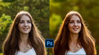 Blur Photo Background in Photoshop | Background blur in Photoshop | How to blur photo in Photoshop