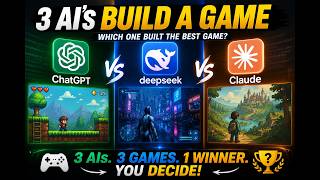 ChatGPT vs DeepSeek vs Claude: Who Builds the BEST Game 🎮🤖