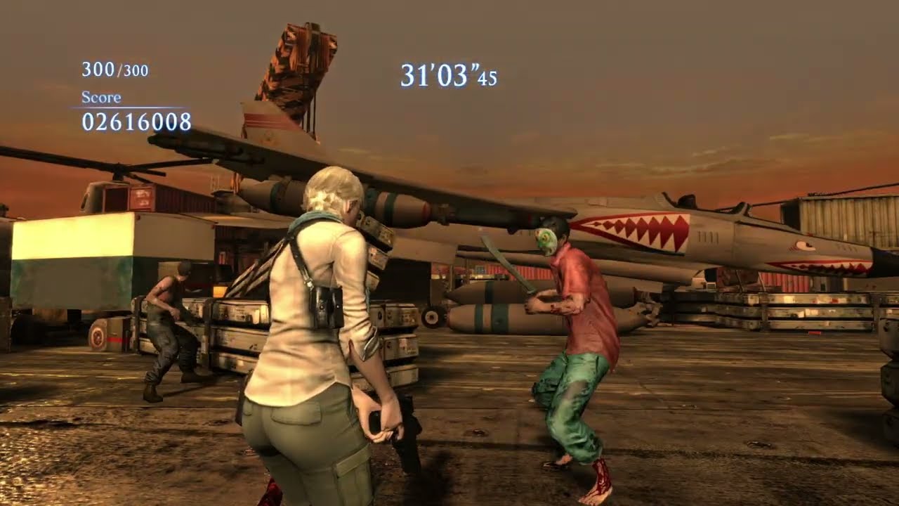 BIO6 Mercenaries unlimited 空母 solo 2616k シェリー ＊フルコンボ