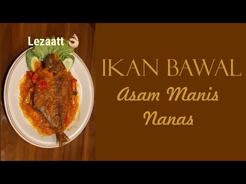 Resep Ikan Bawal Asam Manis Nanas