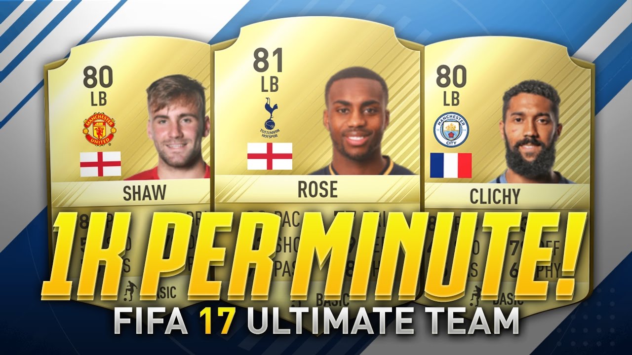 MAKE 1,000 COINS PER MINUTE! (FIFA 17 Trading/Sniping Method)