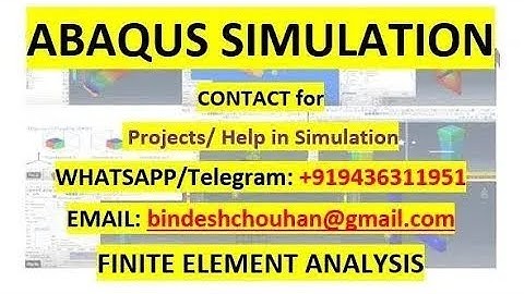 ABAQUS basics explained | cantilever beam analysis in ABAQUS |ABAQUS tutorials for beginners