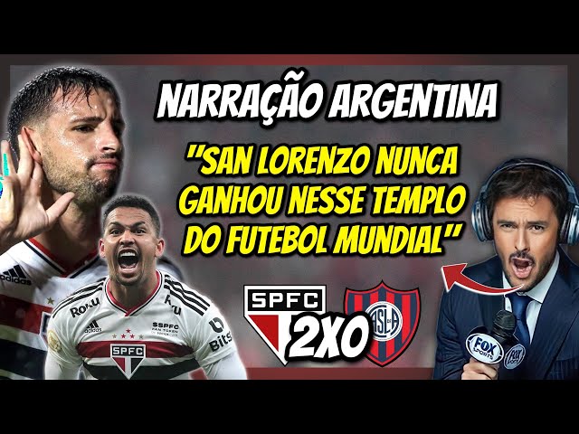 Estatísticas históricas após São Paulo 2 x 0 San Lorenzo - SPFC