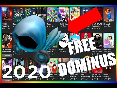 How To Get A Free Dominus 2021 Youtube - free dominus roblox 2021