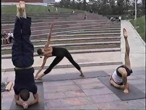 Yoga Demonstration at the University of Cincinnati