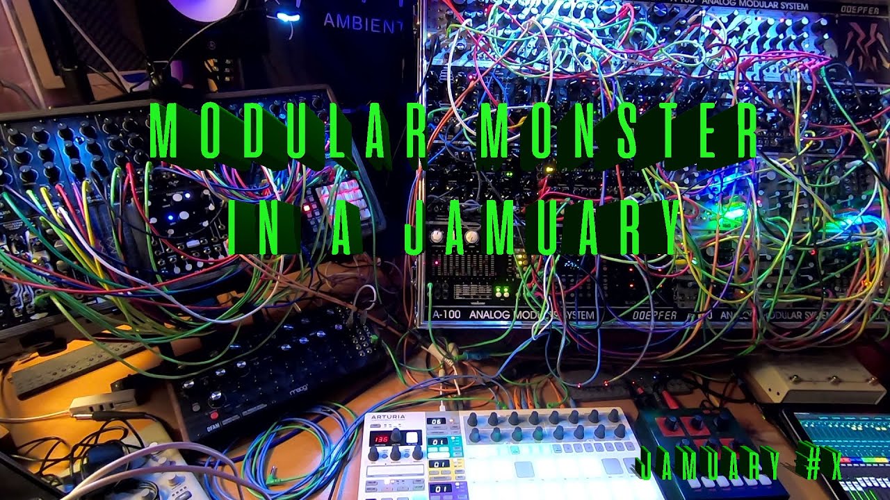 Modular Monstrosity #jamuary2023 modular monster in a jamuary #10 - YouTube