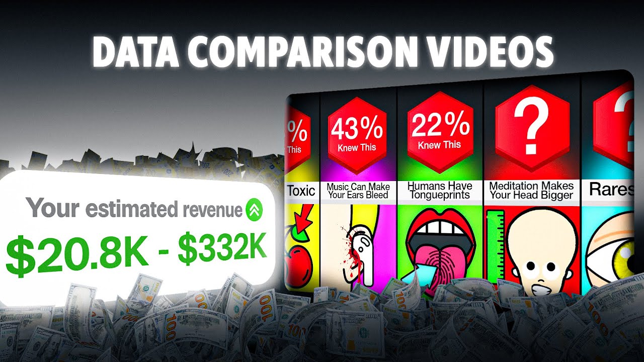 How To Create VIRAL Data Comparison Videos With Alien Art (Step-By-Step ...