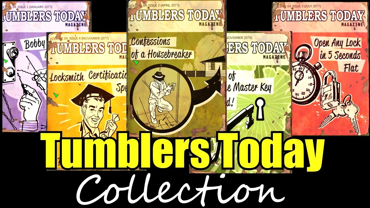 Store forsikring Ræv Fallout 4 All Tumblers Today magazine locations - YouTube