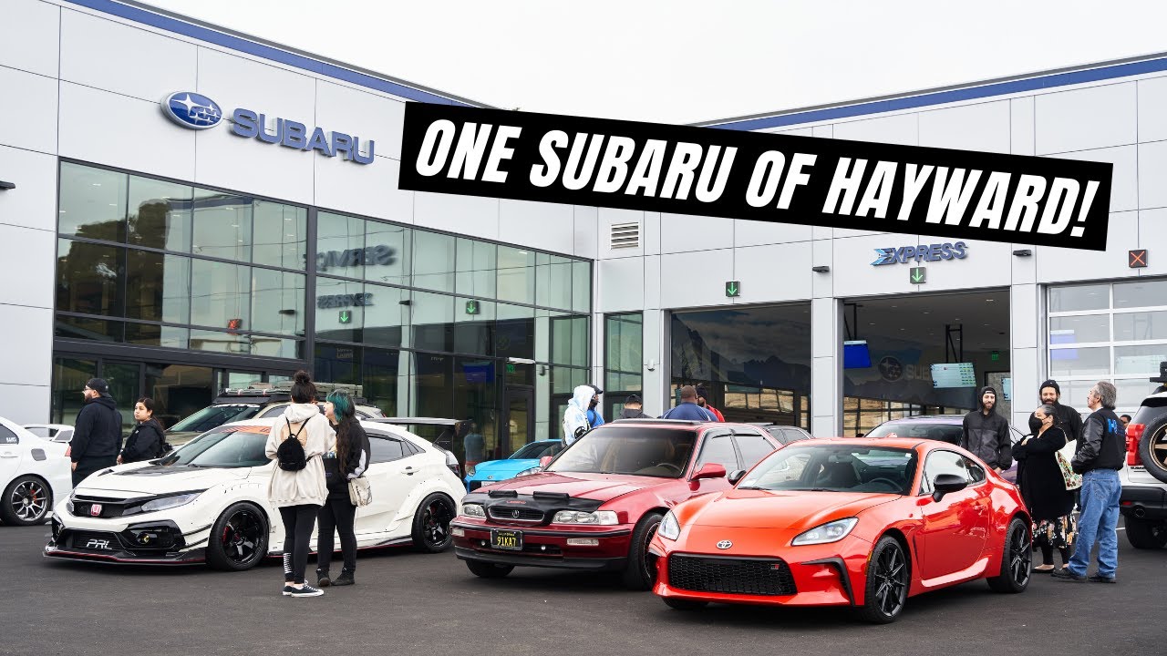 One Subaru of Hayward Cars and Coffee Meet! (Walkthrough) YouTube