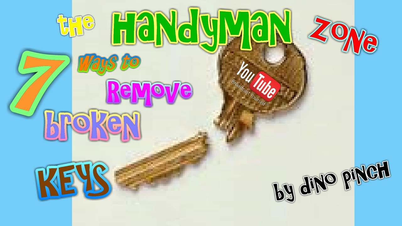 How To Get A Key Out Of A Lock 7 Tricks Get Broken Key Out Yourself - Any Lock or Key - YouTube