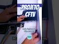 DETALHES DO CFTV QUE SE APRENDE NA PRÁTICA! #infobrap #cftv #shorts #câmeraip #hoje