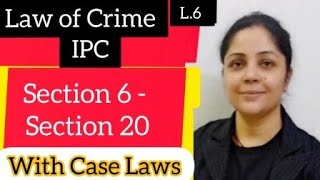 Chapter II IPC | Section 6 - Section 20 #ipc #judiciary #section6ipc #chapter2ipc Profile